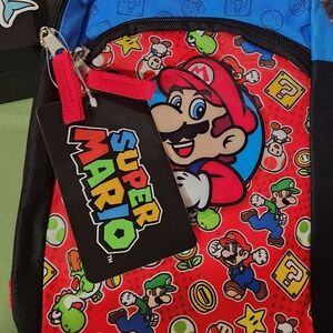 Nintendo Super Mario Kids Backpack - Red & Blue